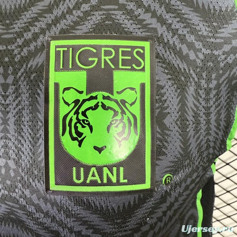 Player Version 25/26 Tigres UANL Adidas Third / Special Edition Black Jersey （SPORTIUMBET Ver.）
