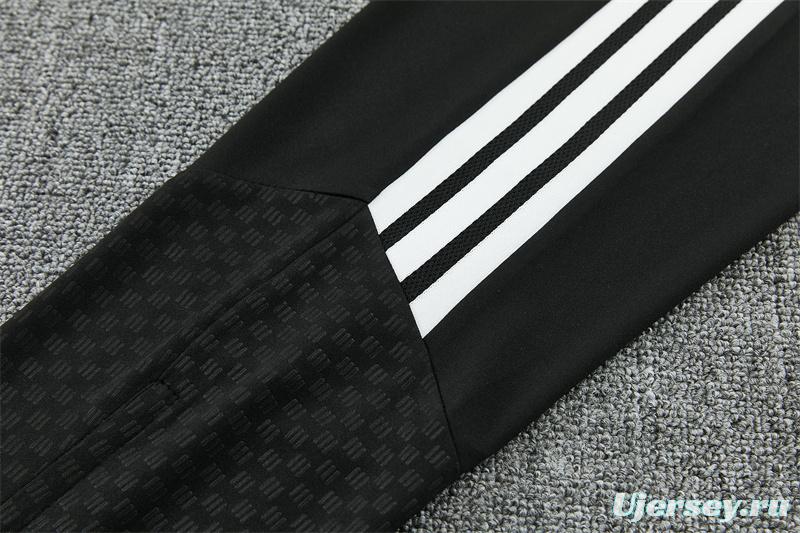 2026 Inter Miami CF Pink  Half Zipper Jacket Tracksuit + Black Long Pants