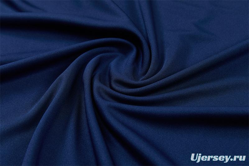 2026 England Navy Blue  Half Zipper Jacket Tracksuit + Long Pants (Nike)