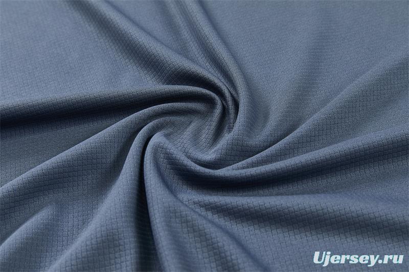 2026 England Grey Short Sleeve+ Navy Blue Soccer Shorts