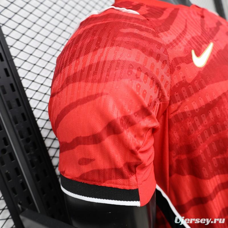 Player Version 2026 South Korea  Red  Home Jersey