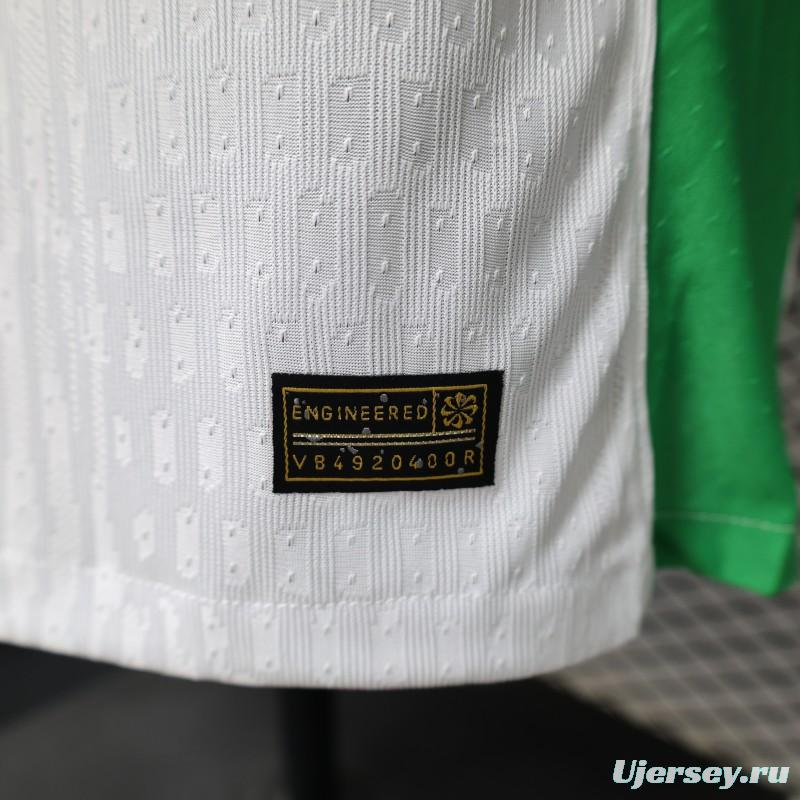 Player Version 26/27 Atlético Nacional White & Green Accent Away Jersey