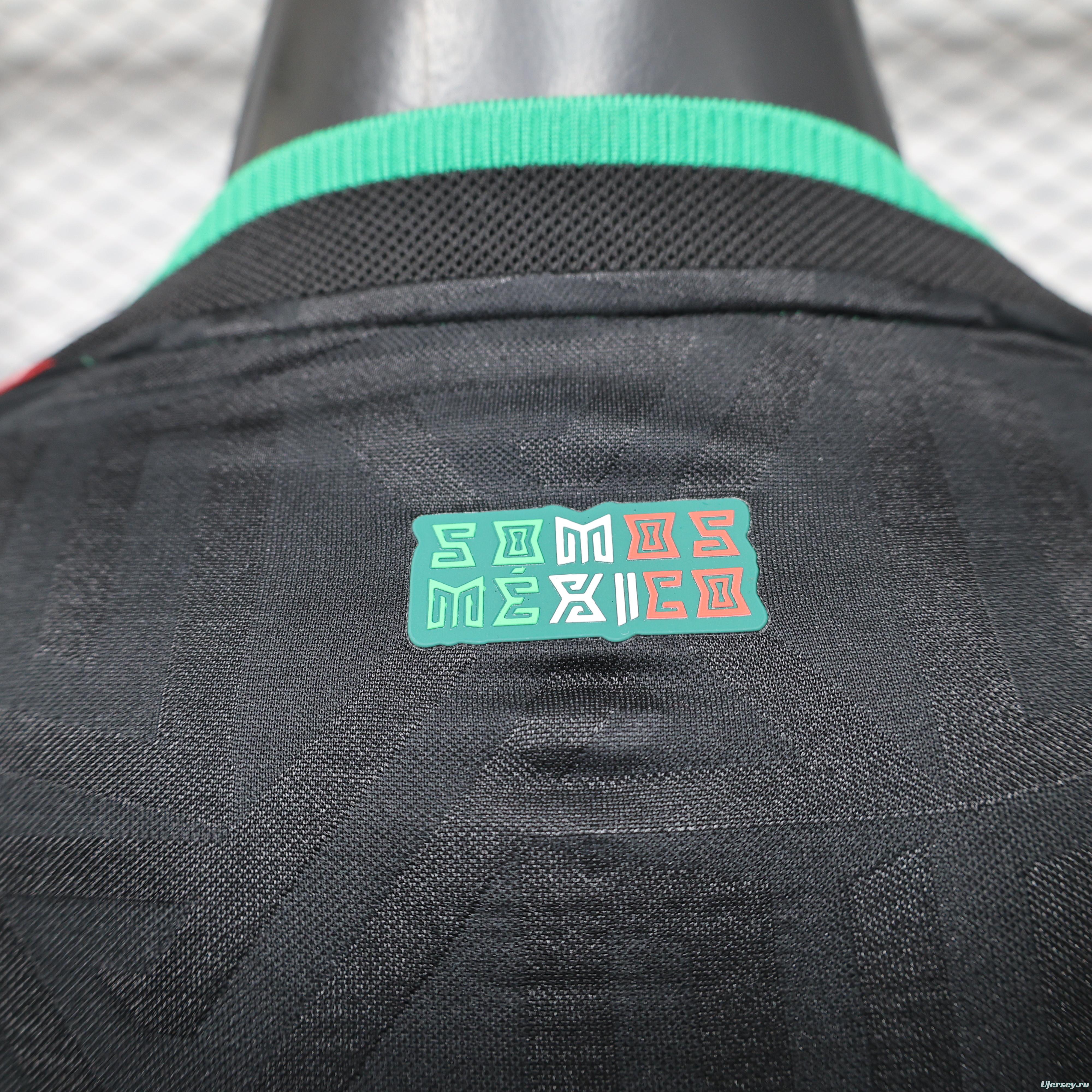 Player Version 26/27 Mexico Away  Black  Long Sleeve  Jersey