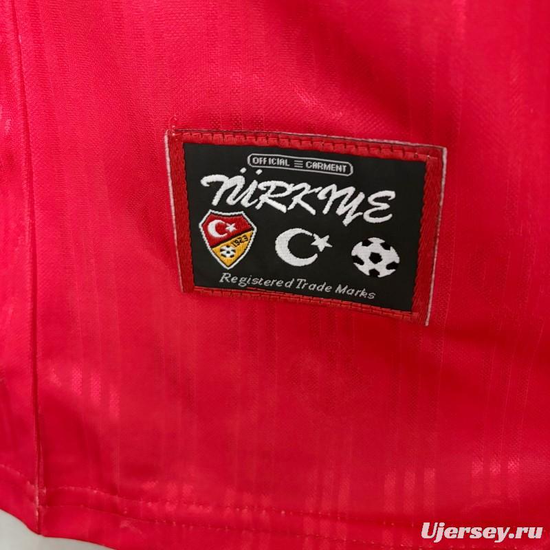 1996 Retro Türkiye Home Jersey