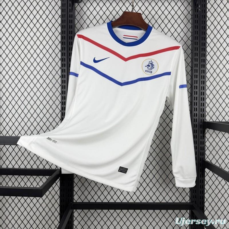 2012 Retro France Away Long Sleeve Jersey