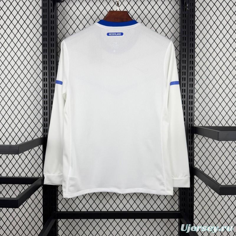 2012 Retro France Away Long Sleeve Jersey