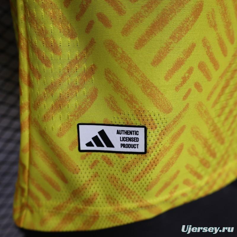 Player Version 26/27 South Africa Yellow & Green  Home Jersey (Adidas)