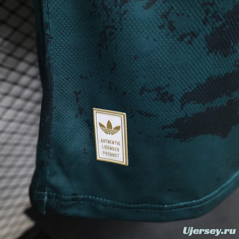 Player Version 26/27 Manchester United Teal & Gold Third Special Edition Jersey