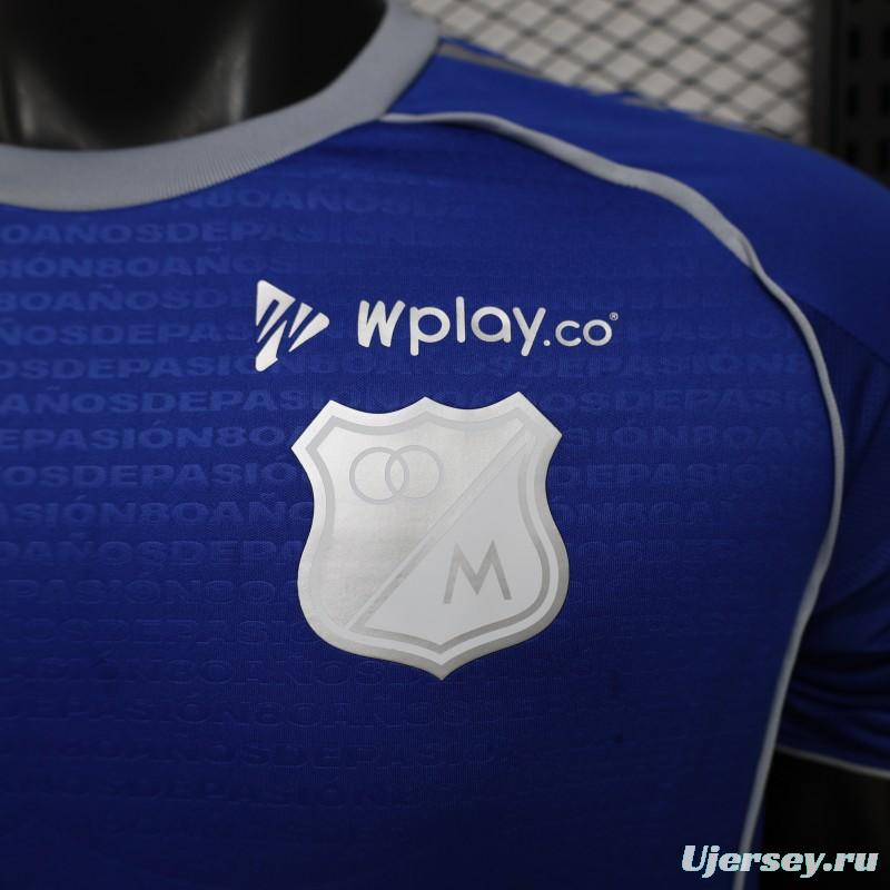 Player Version 26/27  Millonarios FC Royal Blue  Home Jersey