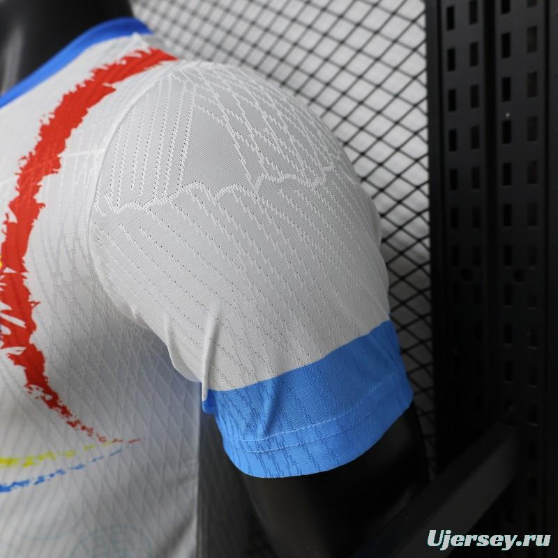 Player Version 26/27  DR Congo  White & Sky Blue  Special Edition Away Jersey