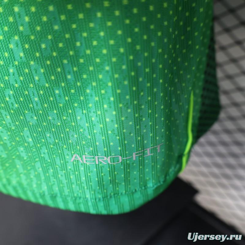 Player Version 26/27 Nigeria Volt Green & Dark Green  Home Jersey