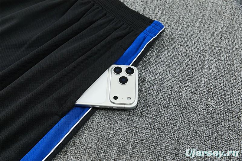 2026 Atletico Madrid Black Short Sleeve+Soccer Shorts