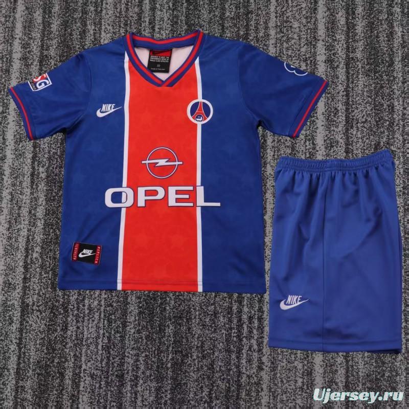 Retro 95/96 Kids PSG/Paris Saint-Germain Home Jersey