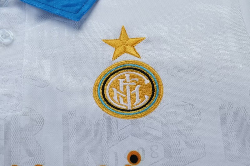Retro Kids 94/95 Inter Milan Away White Jersey