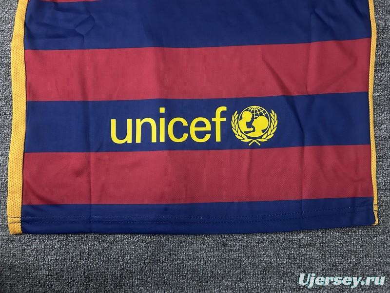 Retro Kids 15/16 FC Barcelona Home Jersey