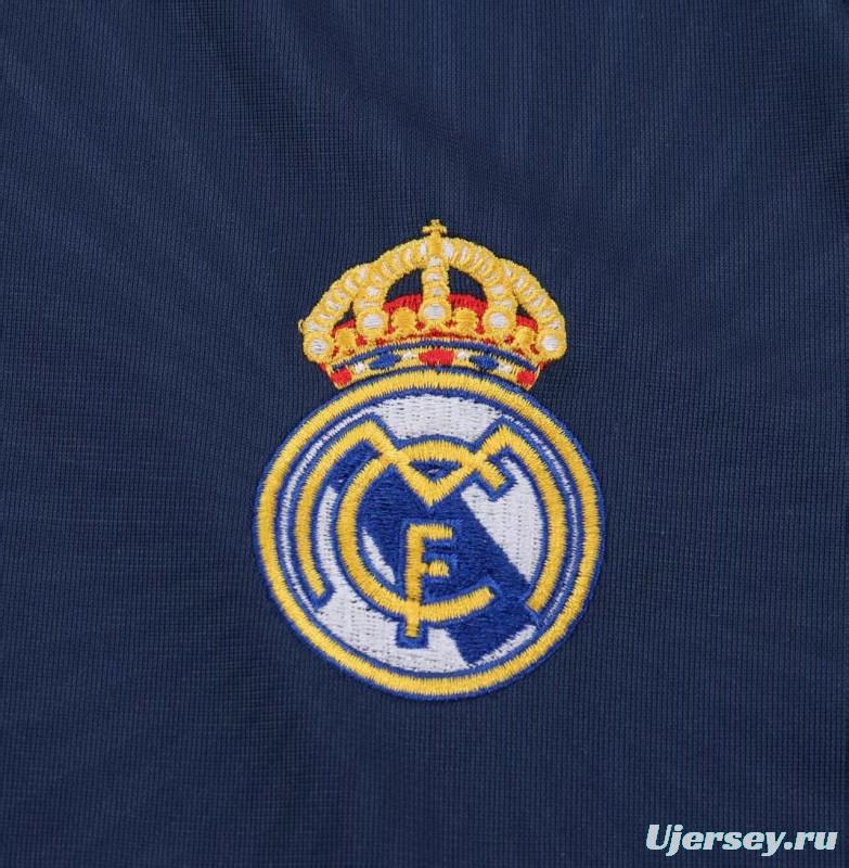 Retro Kids 10/11 Real Madrid Away Navy Jersey