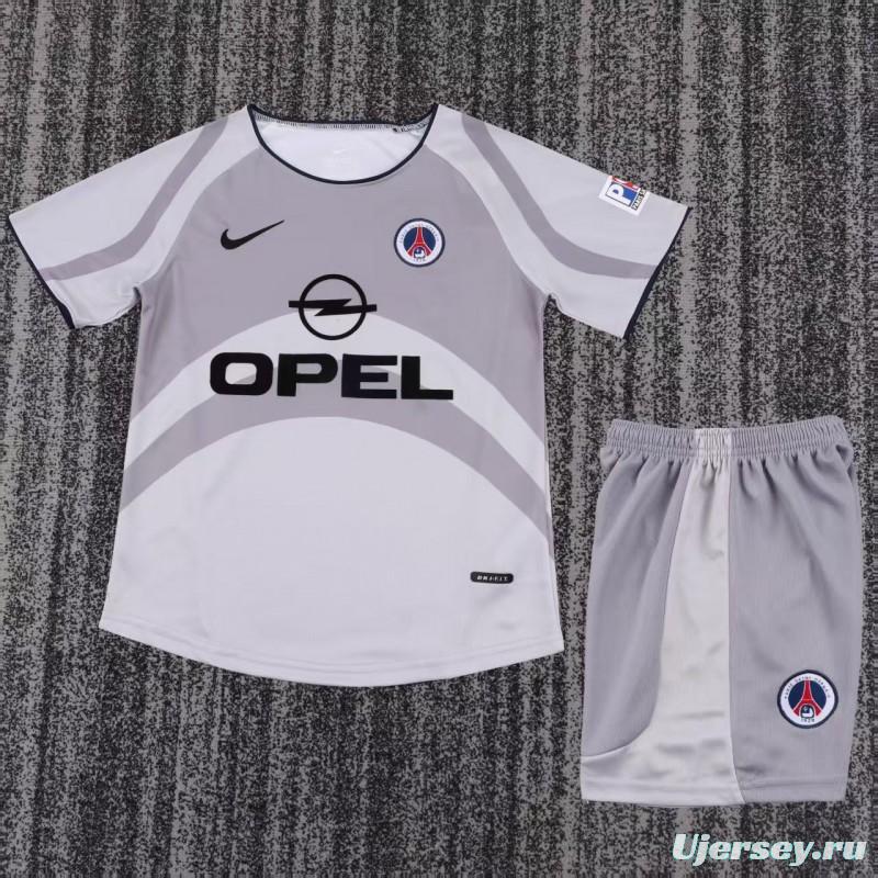 Retro Kids 01/02 PSG/Paris Saint-Germain Away Jersey