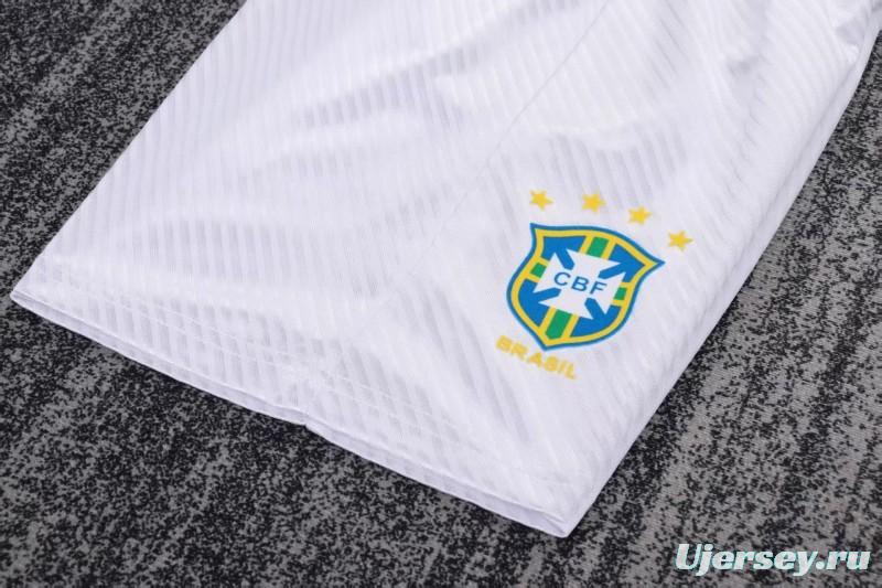 Retro Kids 1996 Brazil Away Jersey