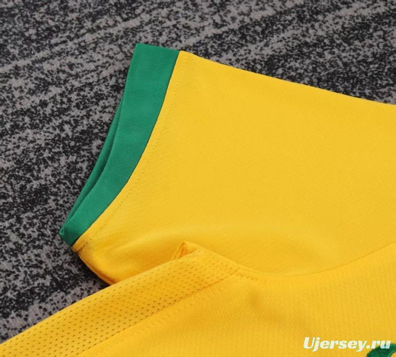 Retro Kids 2006 Brazil Home Jersey