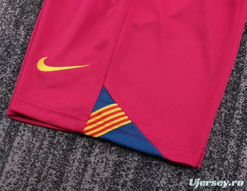 Retro Kids 05/06 Barcelona Home League Version Long Sleeve Jersey