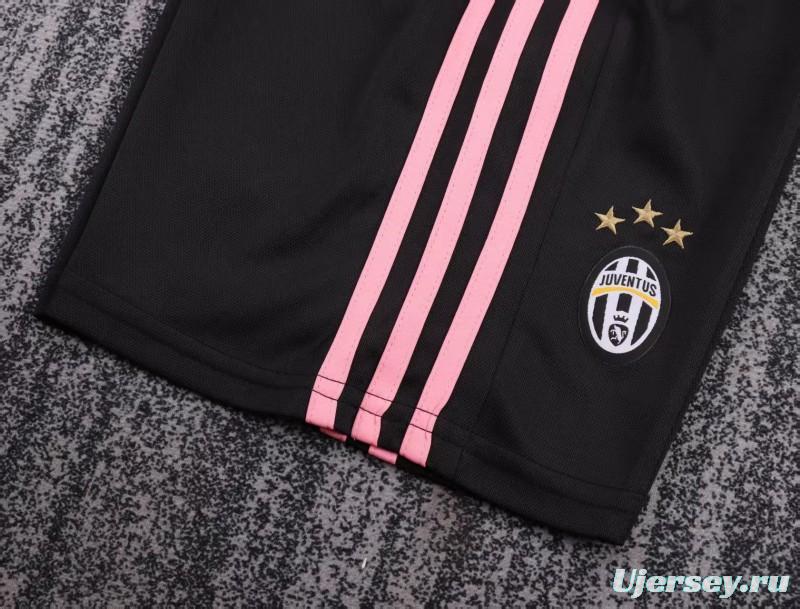 Retro Kids 15/16 Juventus Away Pink Jersey