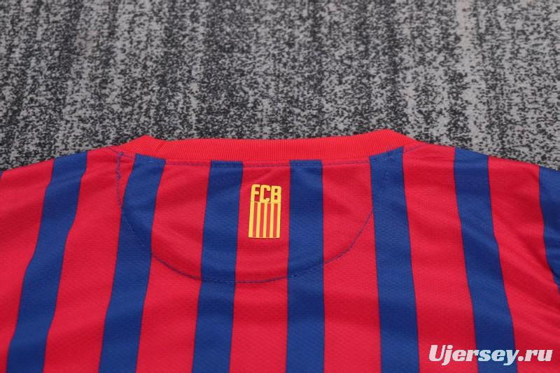 Retro Kids 11/12  FC Barcelona Home Jersey
