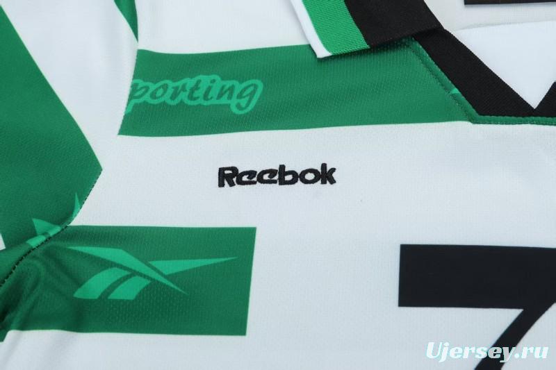 Retro Kids 99/00 Sporting Lisbon Home Jersey
