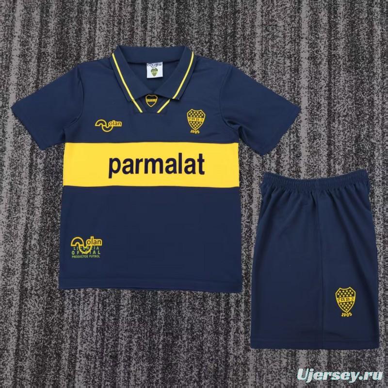 Retro Kids 93/95 Boca Juniors Home Jersey