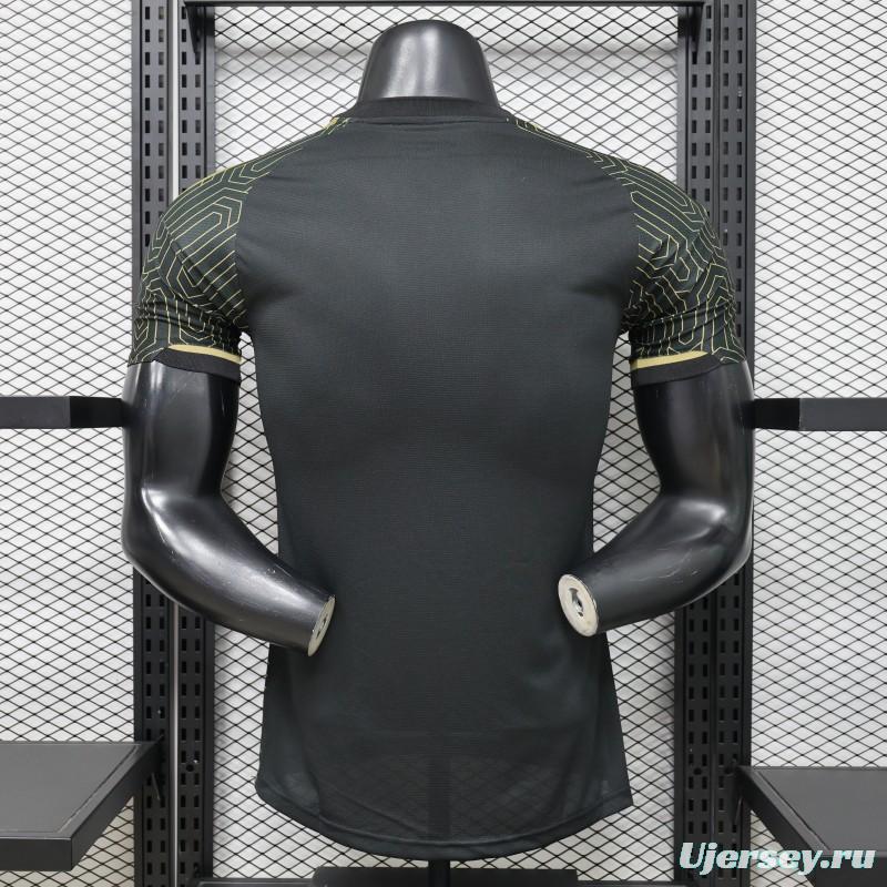 Player Version 2026 LAFC Home Black with Gold   Jersey
