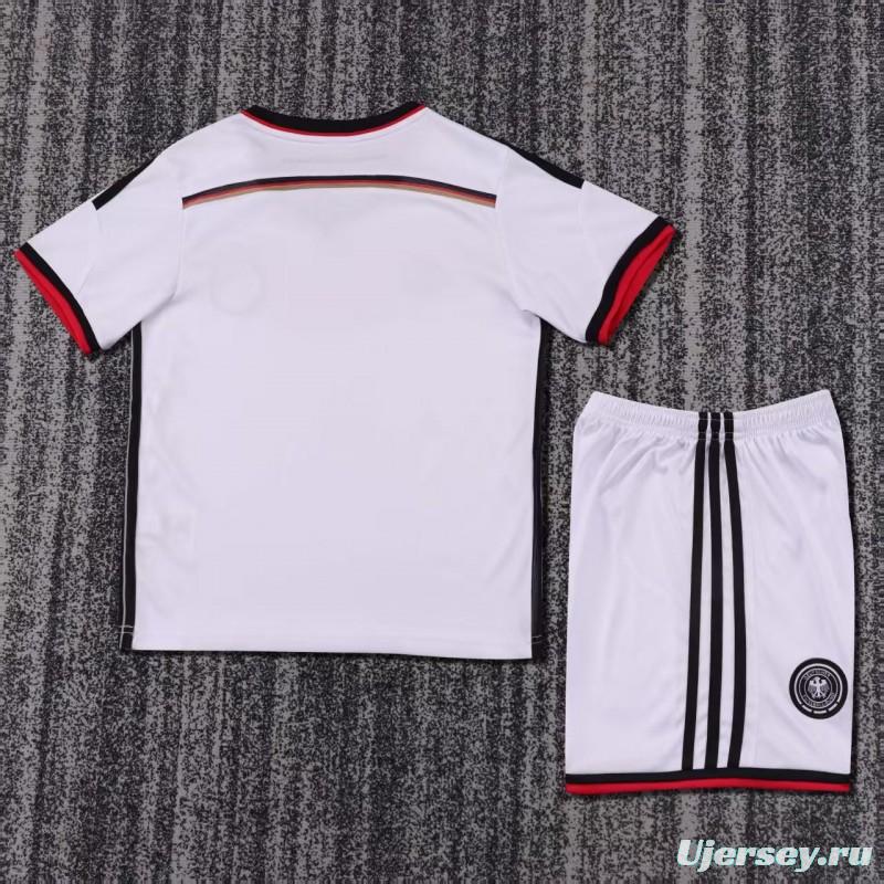 Retro Kids 2014 Germany Home Jersey
