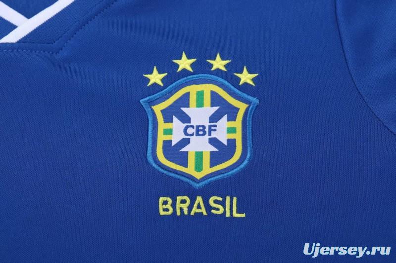 Retro Kids 1997 Brazil Away Jersey