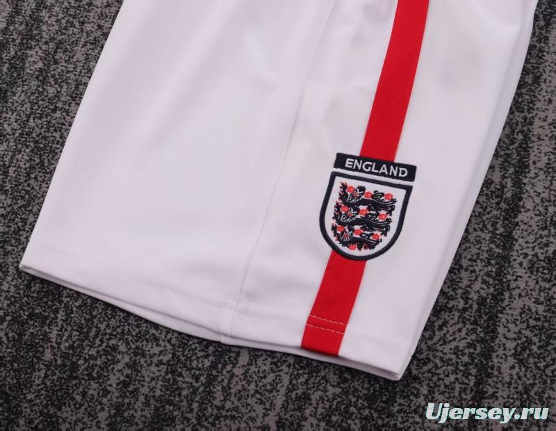 Retro Kids 2002 England Home Jersey