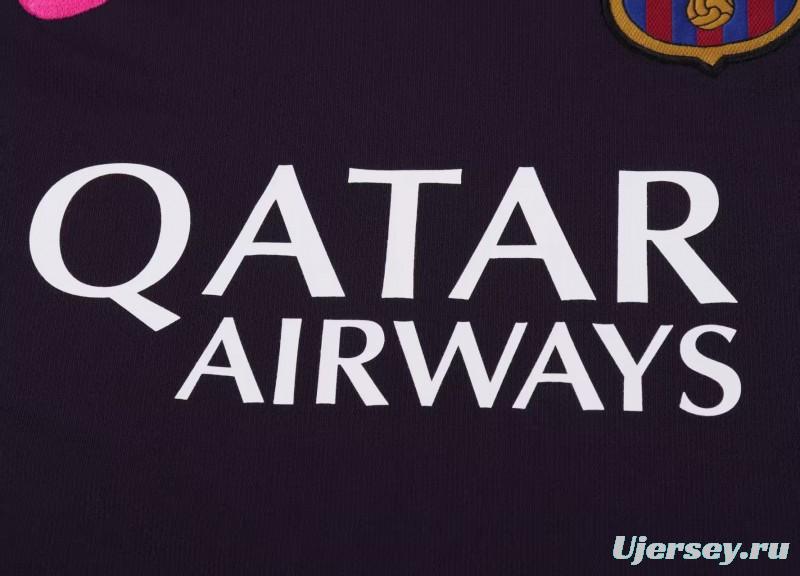 Retro Kids 16/17 FC Barcelona Away Jersey