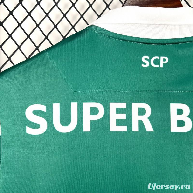 2018/19 Retro Sporting CP Home Jersey