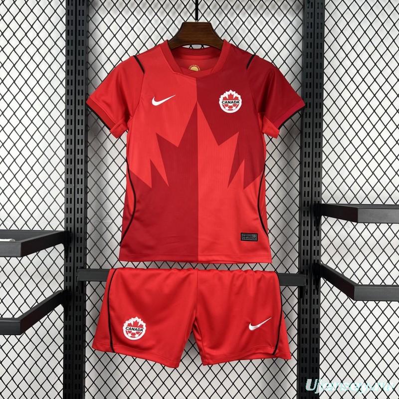 2026 Kids Canada World Cup Home Kit