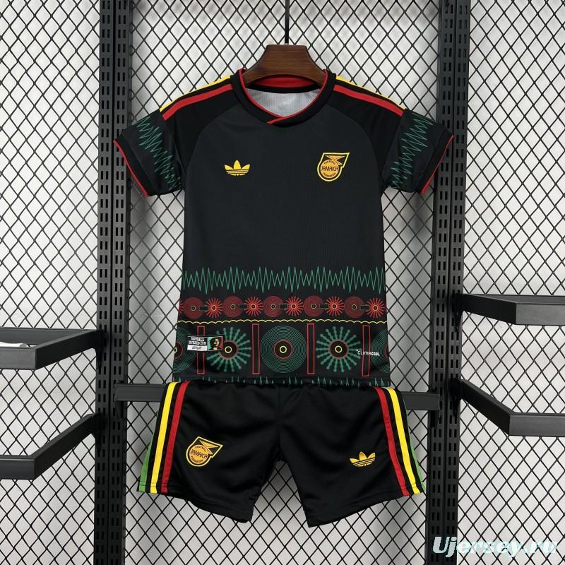 2026 Kids Jamaica X Bob Marley Away Jersey Kit