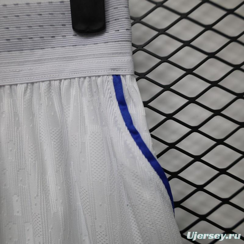 Player Version 2026 Croatia White  Home Shorts