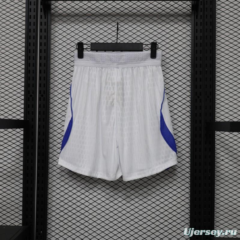 Player Version 2026 Croatia White  Home Shorts