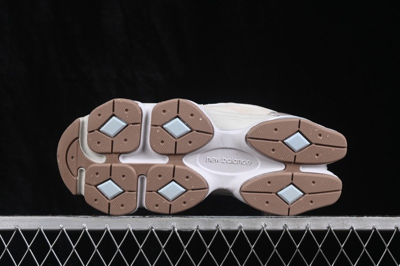 New Balance 9060 Retro Running Shoes with ABZORB Cushioning - U9060AUA