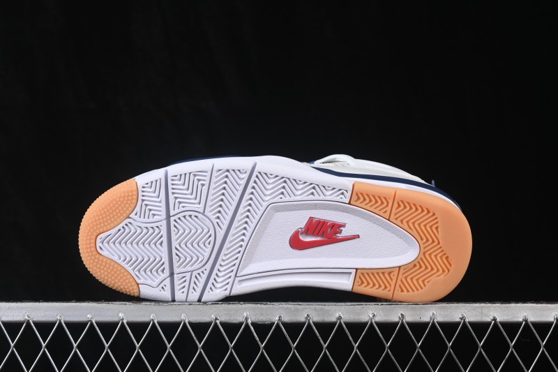 Nike SB x Air Jordan 4 Navy AJ4 Collaboration White Blue - DR5415-100