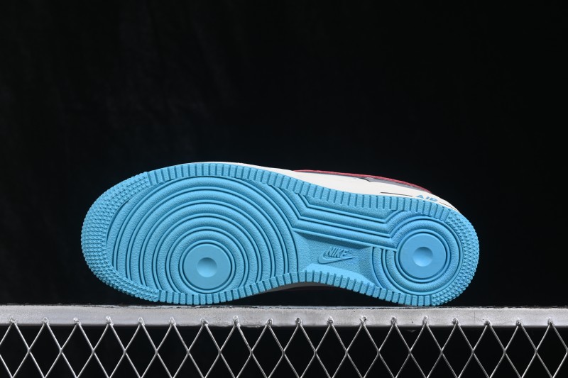 Nike Air Force 1 '07 Low Hand-Painted Graffiti Ice Island Prelude Casual Skateboarding Shoes - LJ8822-616
