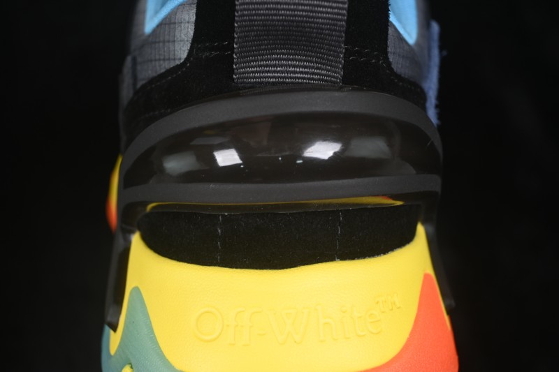 Off-White C/O Virgil Abloh Retro Running Shoes with Deconstructed Design - AJF6