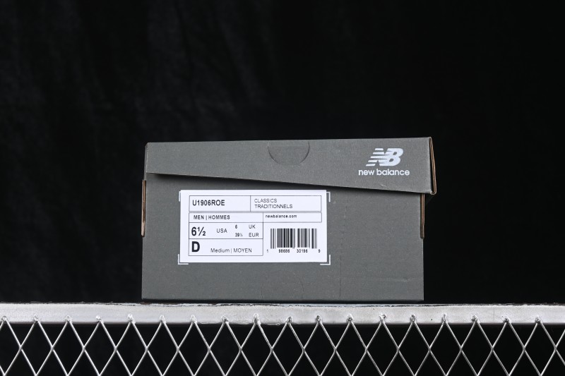New Balance 1906 Series Retro Dad Style Running Shoes with T-Beam Arch Support and Visible Heel Cushioning - U1906ROE