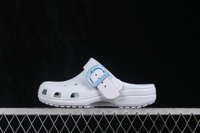 Crocs Enamel Buckle Clog Ballet Comfort Shoes - Standard Fit