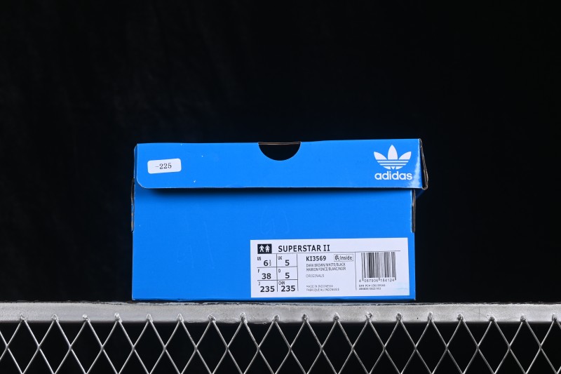 Adidas Originals Superstar II Classic Shell-Toe Casual Shoes - KI3569