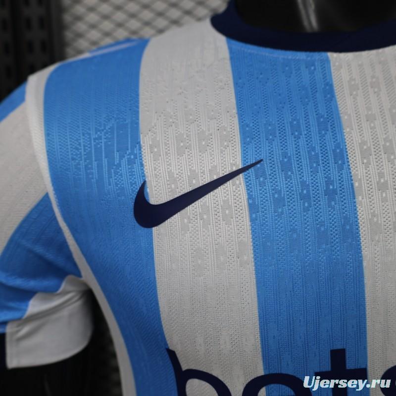 Player Version 26/27 Racing Club Blue & White Stripes Home Jersey