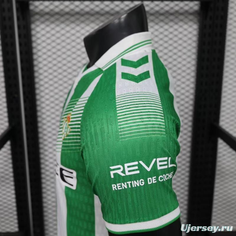 Player Version 26/27 Real Betis Home Jersey
