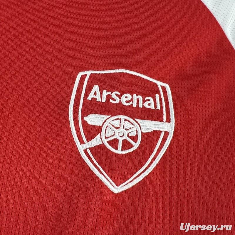 2026/27 Mens Arsenal Home Long Sleeve Jersey