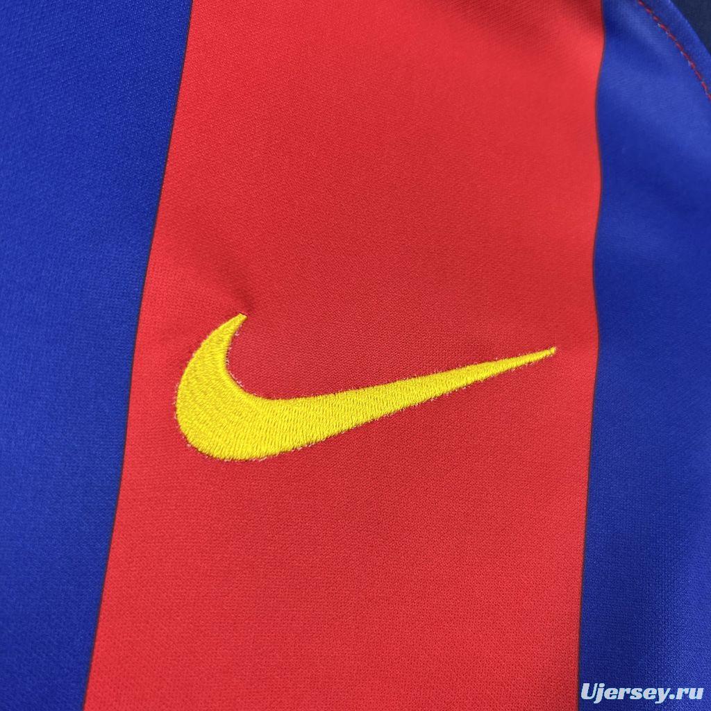 2003/04 Retro Barcelona X Olivia Rodrigo Home Jersey