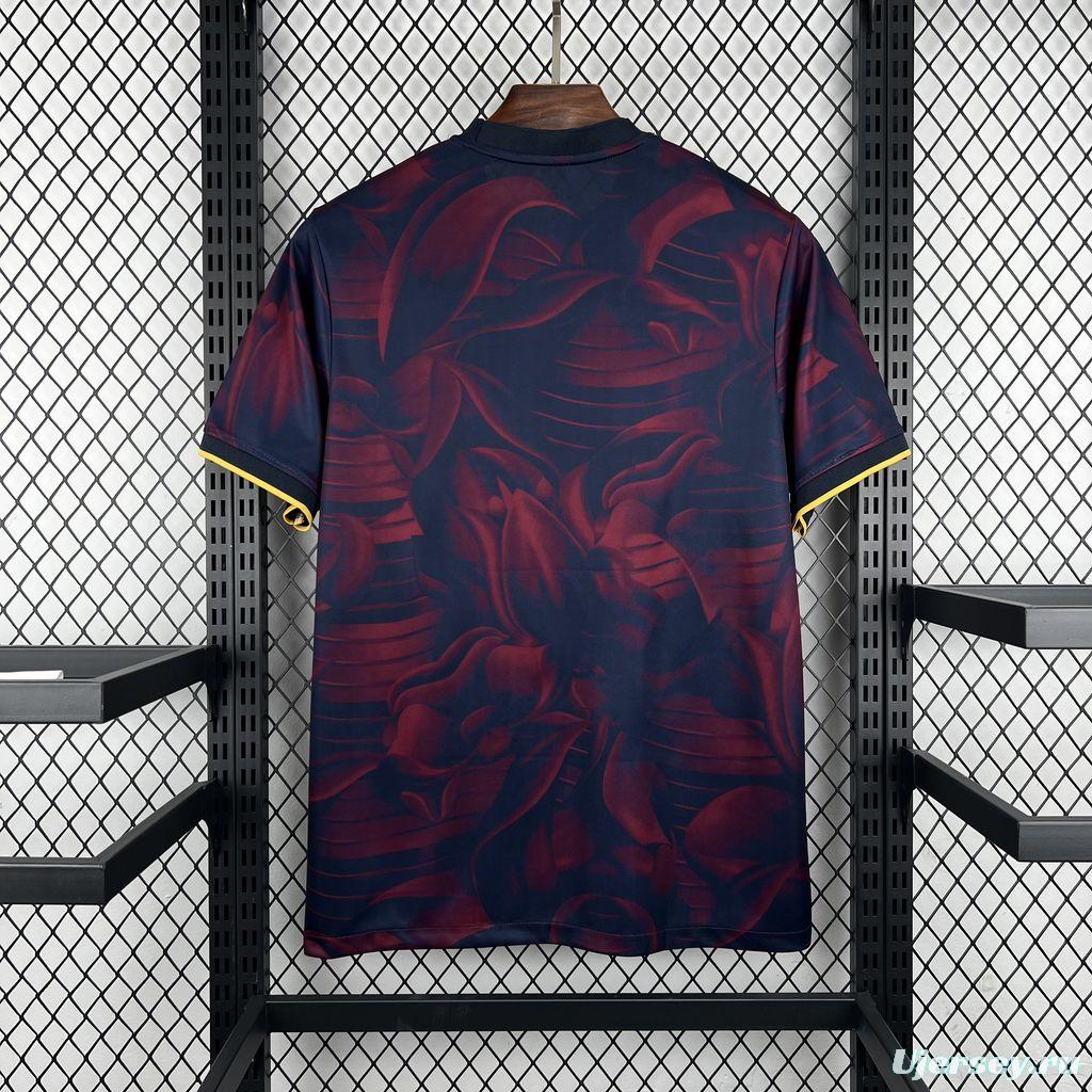26/27 Barcelona Special Abstract Red & Blue "Barça" Script Jersey